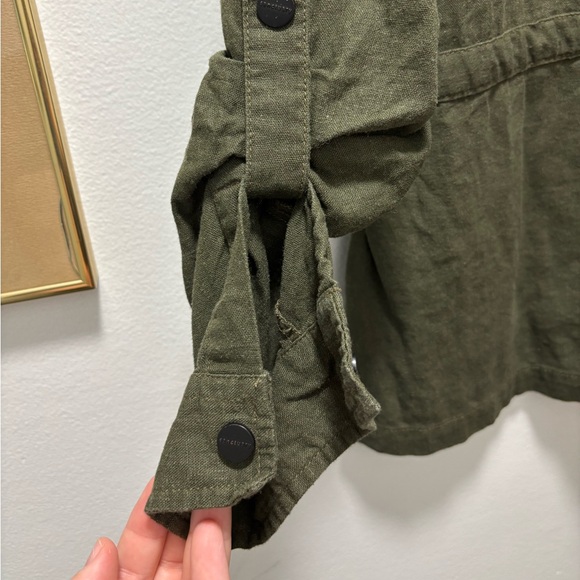 Sanctuary Explorer Linen Drawstring Utility Jacket - Picture 4 of 6